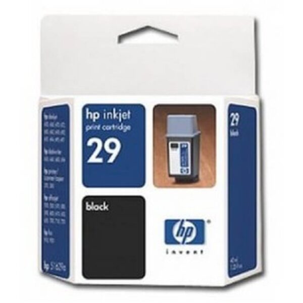 HP 29 cartucho de tinta Original Negro