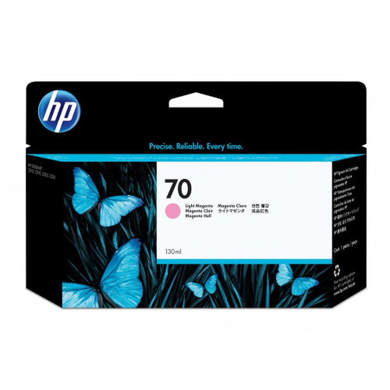 HP Cartucho de tinta 70 magenta claro de 130 ml