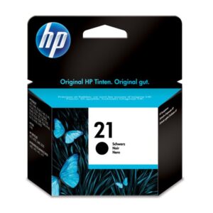 HP Cartucho de tinta original 21 negro