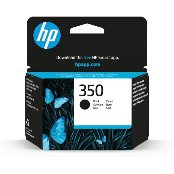 HP Cartucho de tinta original 350 negro