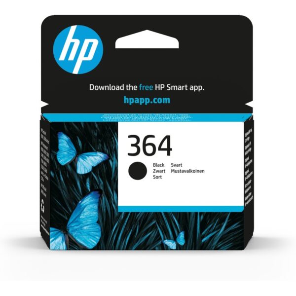 HP Cartucho de tinta original 364 negro