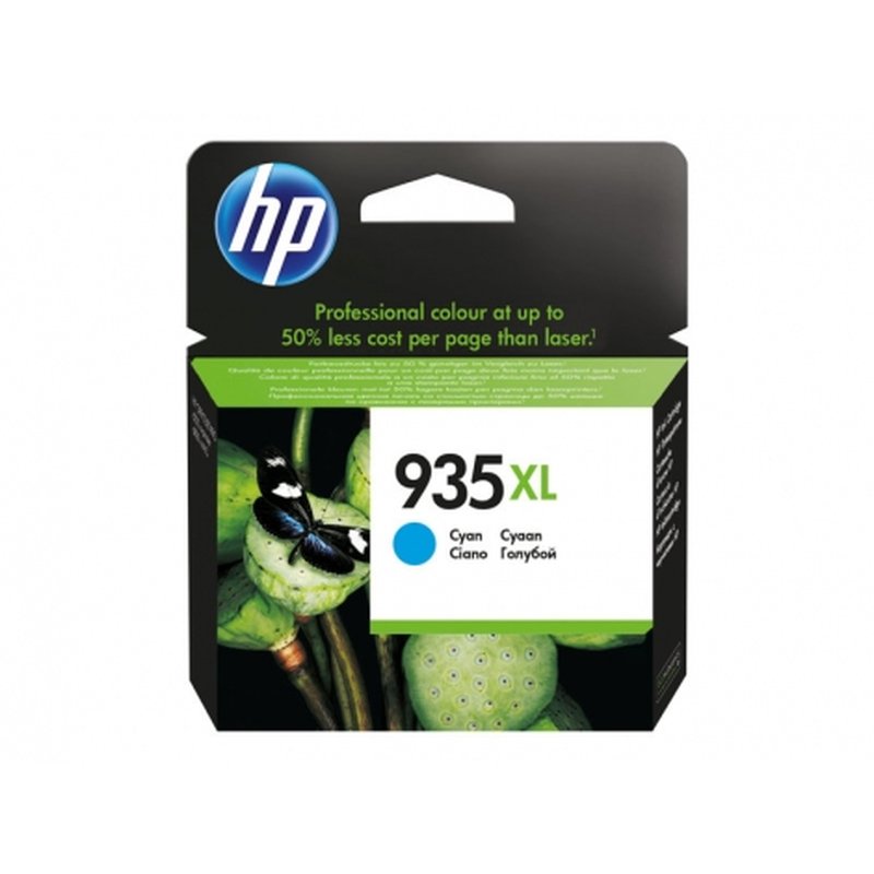 HP Cartucho de tinta original 935XL de alta capacidad cian
