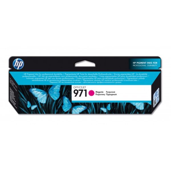 HP Cartucho de tinta original 971 magenta