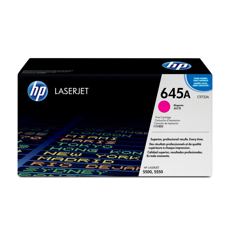 HP Cartucho de tóner original LaserJet 645A magenta