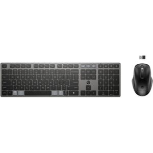 HP Combinación de teclado y ratón inalámbricos recargables multidispositivo 725
