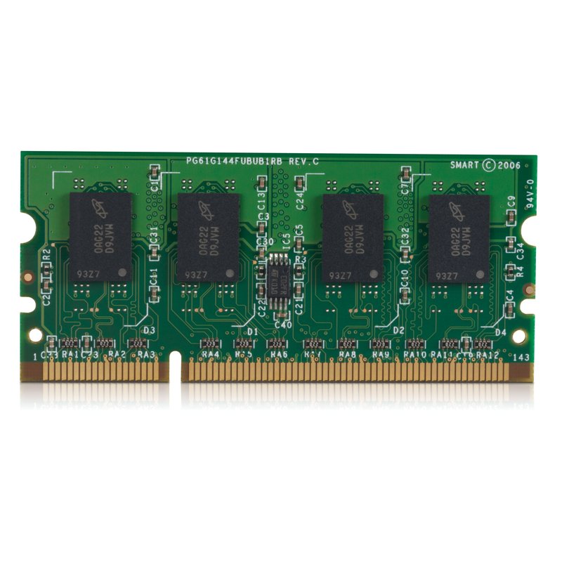 HP DIM DDR2 de 512 MB de 144 patillas x32