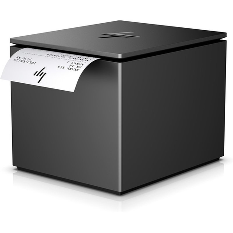 HP Impresora en serie ElitePOS + adaptador de alimentación PUSB