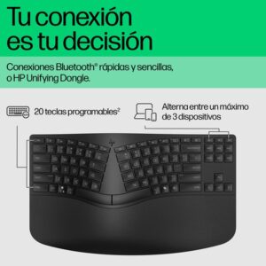 HP Teclado inalámbrico ergonómico 960