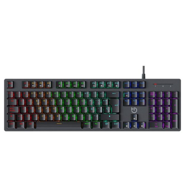 Hiditec GK400 ARGB teclado USB Negro