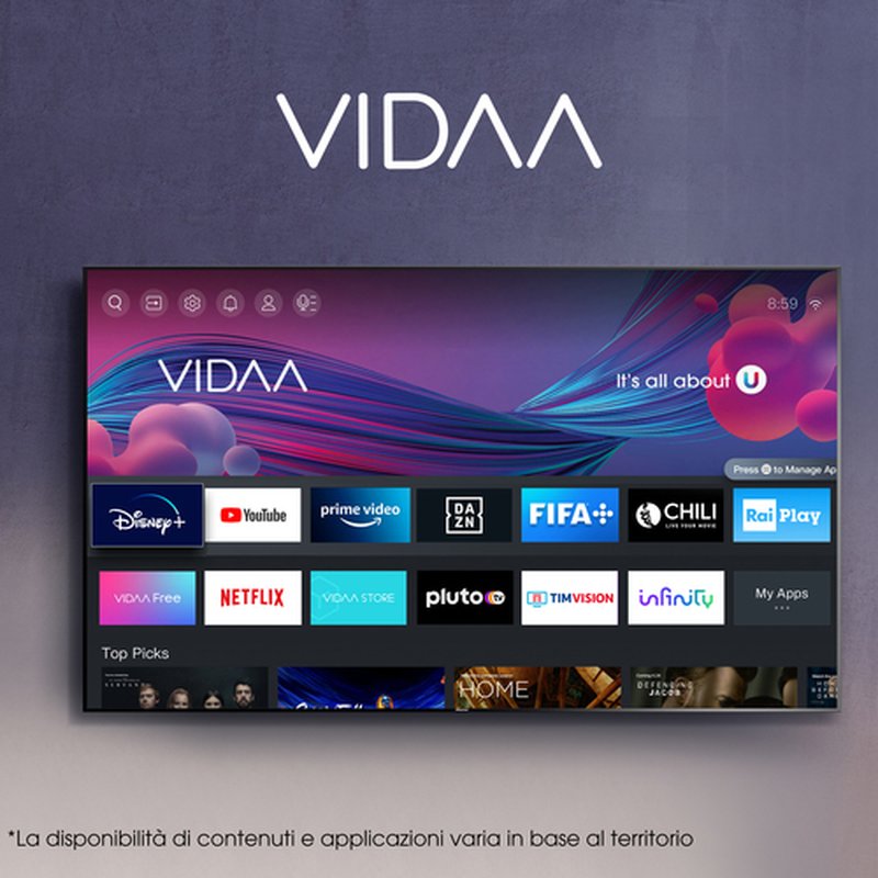 Hisense 40A4K Televisor 101,6 cm (40") Full HD Smart TV Wifi Negro Hisense 40A4K Televisor 101,6 cm (40") Full HD Smart TV Wifi Negro - Imagen 2