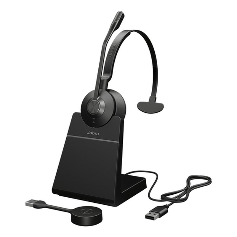 Jabra Engage 55 SE Auriculares Inalámbrico Diadema Oficina/Centro de llamadas Negro