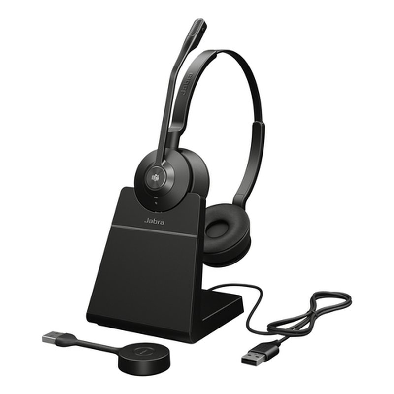 Jabra Engage 55 SE Auriculares Inalámbrico Diadema Oficina/Centro de llamadas Negro Jabra Engage 55 SE Auriculares Inalámbrico Diadema Oficina/Centro de llamadas Negro