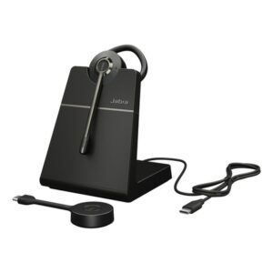Jabra Engage 55 SE Auriculares Inalámbrico gancho de oreja Car/Home office Negro