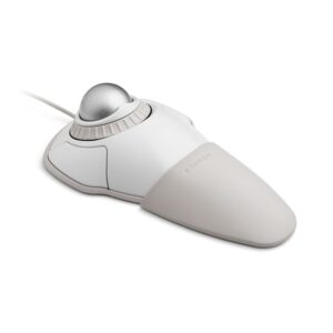 Kensington Trackball Orbit® con anillo de desplazamiento — Blanco