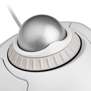 Kensington Trackball Orbit® con anillo de desplazamiento — Blanco