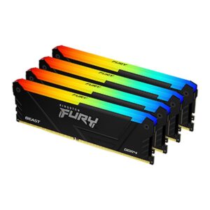 Kingston Technology FURY Beast RGB módulo de memoria 64 GB 4 x 16 GB DDR4