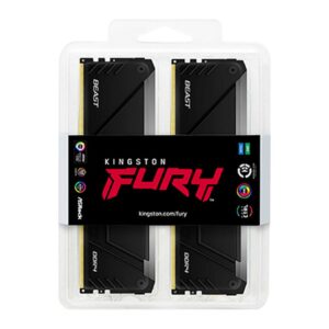 Kingston Technology FURY Beast RGB módulo de memoria 64 GB 4 x 16 GB DDR4 Kingston Technology FURY Beast RGB módulo de memoria 64 GB 4 x 16 GB DDR4