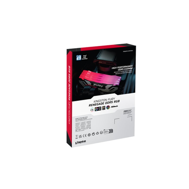 Kingston Technology FURY Renegade RGB módulo de memoria 48 GB 2 x 24 GB DDR5 - Imagen 11