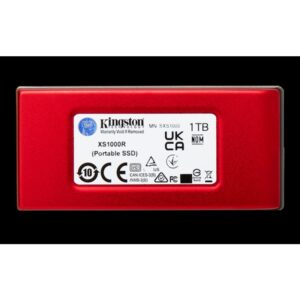 Alternative view of Kingston Technology SSD Externo Kingston XS1000 Rojo