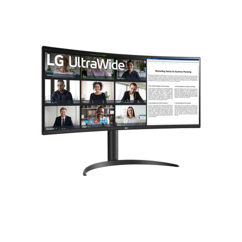 LG 34WR50QK-B pantalla para PC 86,4 cm (34") 3440 x 1440 Pixeles Wide Quad HD Negro - Imagen 3