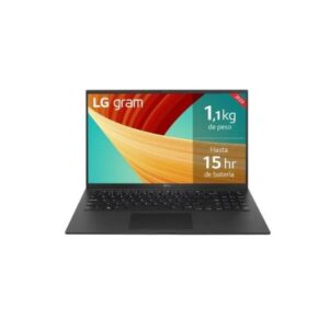 LG Gram 15ZD90R i7-1360P Portátil 38,1 cm (15") Full HD Intel® Core™ i7 16 GB LPDDR5-SDRAM 512 GB SSD Wi-Fi 6 (802.11ax) Negro