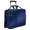 Leitz 60590069 maleta Tranvía Negro, Azul 25 L Cuero, Metal, Poliéster