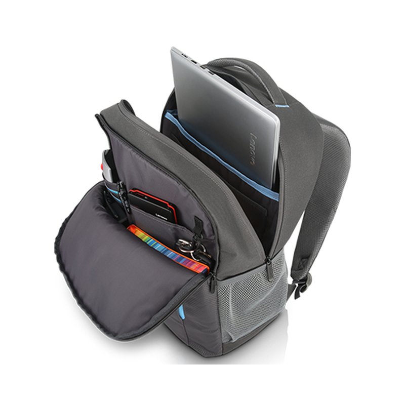 Lenovo B515 39,6 cm (15.6") Mochila Negro, Gris Lenovo B515 39,6 cm (15.6") Mochila Negro, Gris - Imagen 4