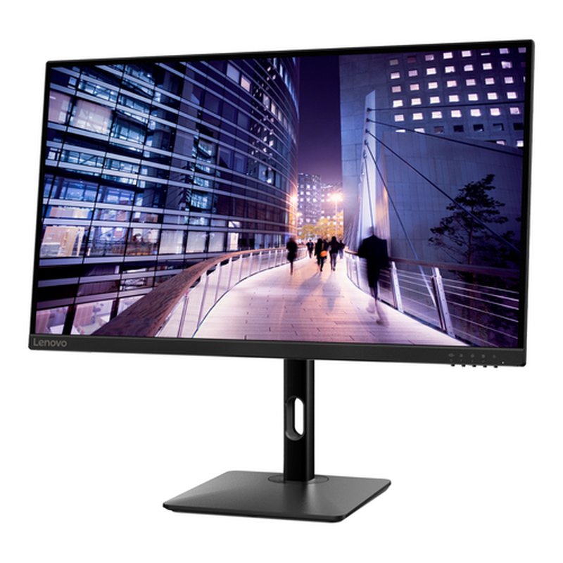 Lenovo N27p LED display 68,6 cm (27") 3840 x 2160 Pixeles 4K Ultra HD Negro - Imagen 2