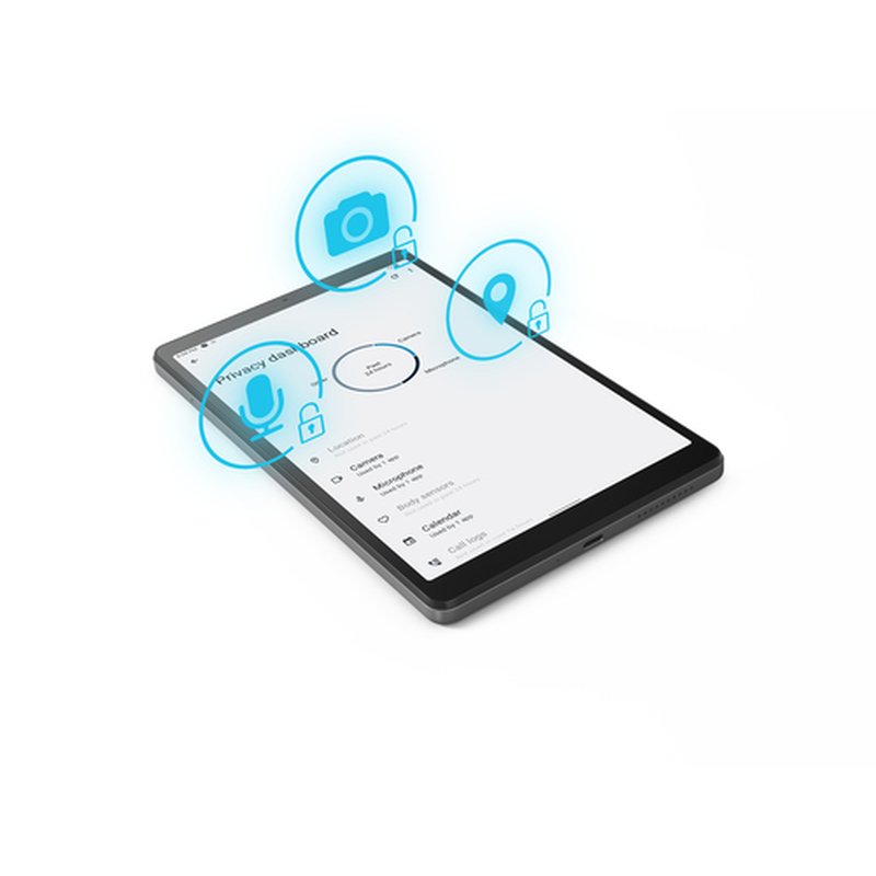 Lenovo Tab M8 Mediatek 32 GB 20,3 cm (8") 2 GB Wi-Fi 5 (802.11ac) Android 12 Go edition Gris - Imagen 13