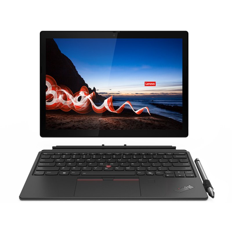 Lenovo ThinkPad X12 Detachable Gen 2 Intel Core Ultra 5 134U Híbrido (2-en-1) 31,2 cm (12.3") Pantalla táctil 16 GB LPDDR5x-SDRAM 512 GB SSD Wi-Fi 6E (802.11ax) Windows 11 Pro Negro