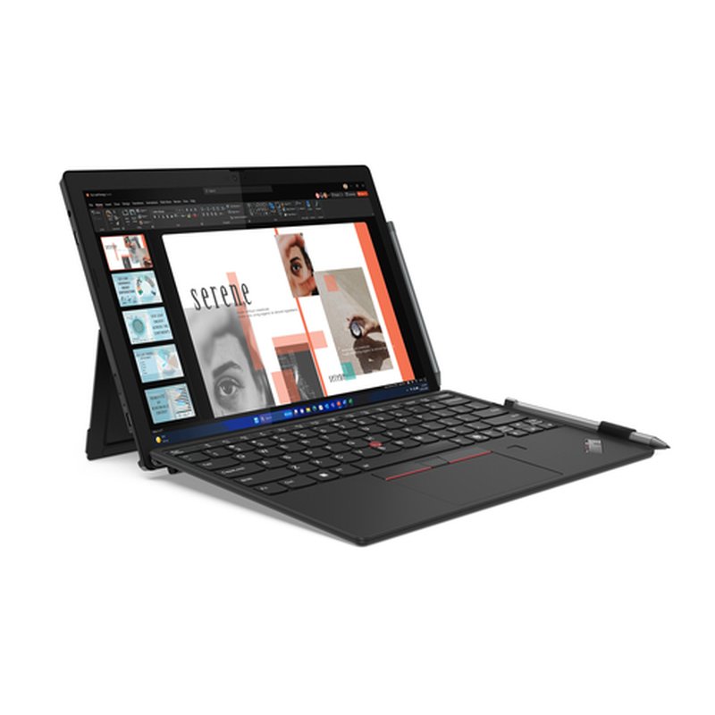 Lenovo ThinkPad X12 Detachable Gen 2 Intel Core Ultra 5 134U Híbrido (2-en-1) 31,2 cm (12.3") Pantalla táctil 16 GB LPDDR5x-SDRAM 512 GB SSD Wi-Fi 6E (802.11ax) Windows 11 Pro Negro - Imagen 2
