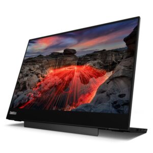 Lenovo ThinkVision M14t pantalla para PC 35,6 cm (14") 2240 x 1400 Pixeles LED Pantalla táctil Negro