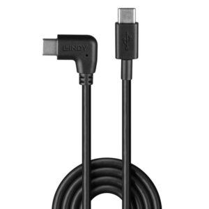 Alternative view of Lindy 32004 cable USB USB 2.0 0,5 m USB C Negro