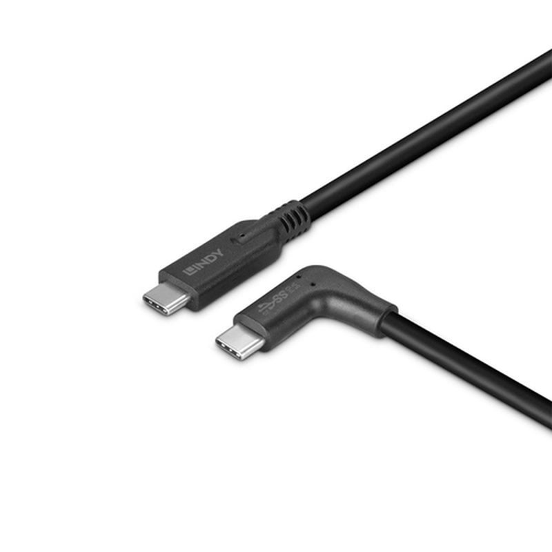 Lindy 32017 cable USB USB 3.2 Gen 2 (3.1 Gen 2) 0,5 m USB C Negro - Imagen 5
