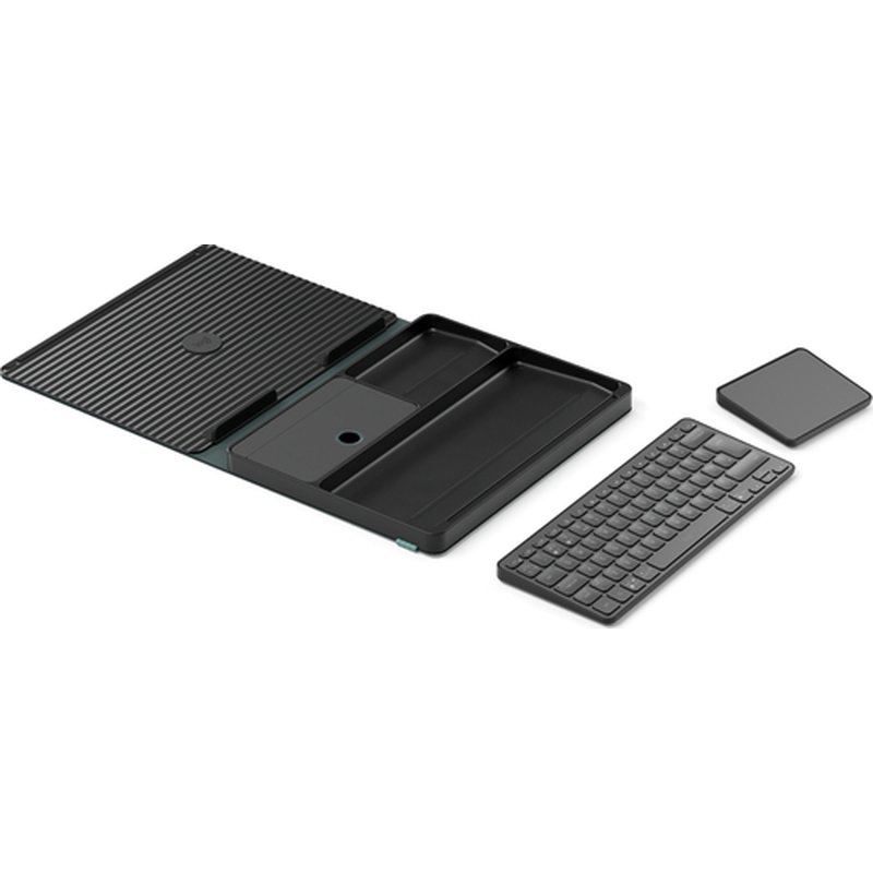 Logitech Casa Pop-Up Desk Gris Bluetooth QWERTY Inglés del Reino Unido Logitech Casa Pop-Up Desk Gris Bluetooth QWERTY Inglés del Reino Unido - Imagen 2