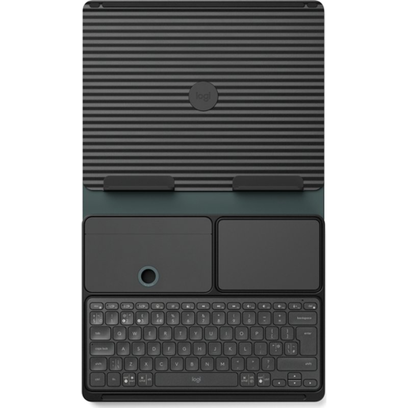 Logitech Casa Pop-Up Desk Gris Bluetooth QWERTY Inglés del Reino Unido Logitech Casa Pop-Up Desk Gris Bluetooth QWERTY Inglés del Reino Unido - Imagen 3