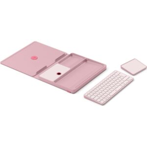 Alternative view of Logitech Casa Pop-Up Desk QWERTY Inglés del Reino Unido Bluetooth Rosa