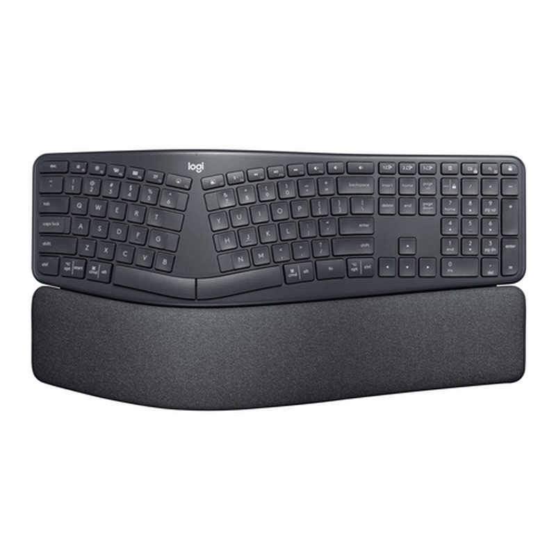 Logitech Ergo K860 for Business teclado RF Wireless + Bluetooth Inglés internacional Grafito Logitech Ergo K860 for Business teclado RF Wireless + Bluetooth Inglés internacional Grafito