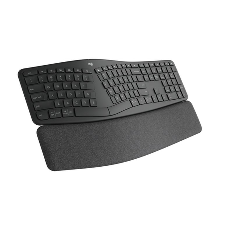 Logitech Ergo K860 for Business teclado RF Wireless + Bluetooth Inglés internacional Grafito Logitech Ergo K860 for Business teclado RF Wireless + Bluetooth Inglés internacional Grafito - Imagen 2