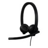 Logitech H570e Auriculares Alámbrico Diadema Oficina/Centro de llamadas USB Tipo C Negro
