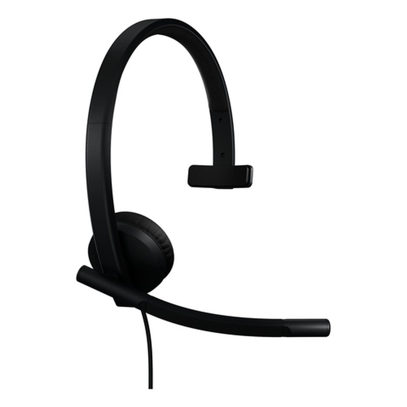 Logitech H570e Auriculares Alámbrico Diadema Oficina/Centro de llamadas USB tipo A Negro - Imagen 2
