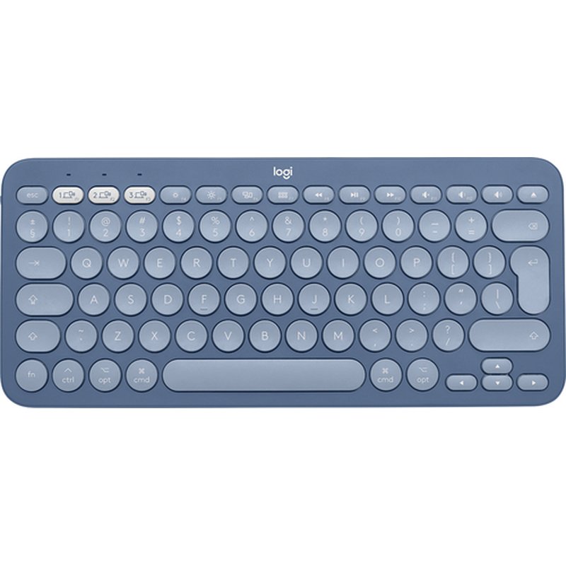 Logitech K380 for Mac teclado Bluetooth QWERTY Inglés del Reino Unido Azul Logitech K380 for Mac teclado Bluetooth QWERTY Inglés del Reino Unido Azul