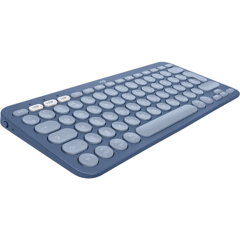 Logitech K380 for Mac teclado Bluetooth QWERTY Inglés del Reino Unido Azul Logitech K380 for Mac teclado Bluetooth QWERTY Inglés del Reino Unido Azul - Imagen 2