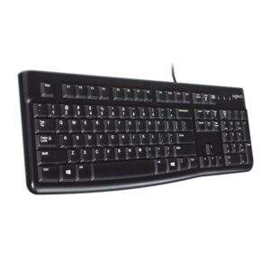 Logitech Keyboard K120 for Business teclado USB Hebreo Negro