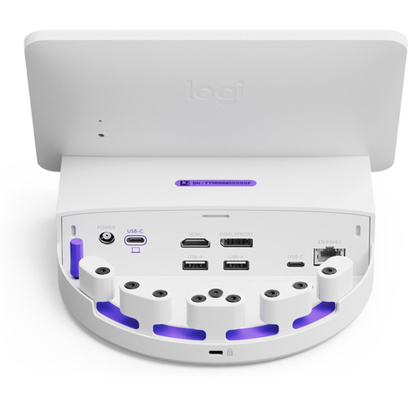 Logitech Logi Dock Flex 20,3 cm (8") 1280 x 800 Pixeles IPS 802.11a, 802.11b, 802.11g, Wi-Fi 4 (802.11n), Wi-Fi 5 (802.11ac) Blanco Bluetooth - Imagen 6