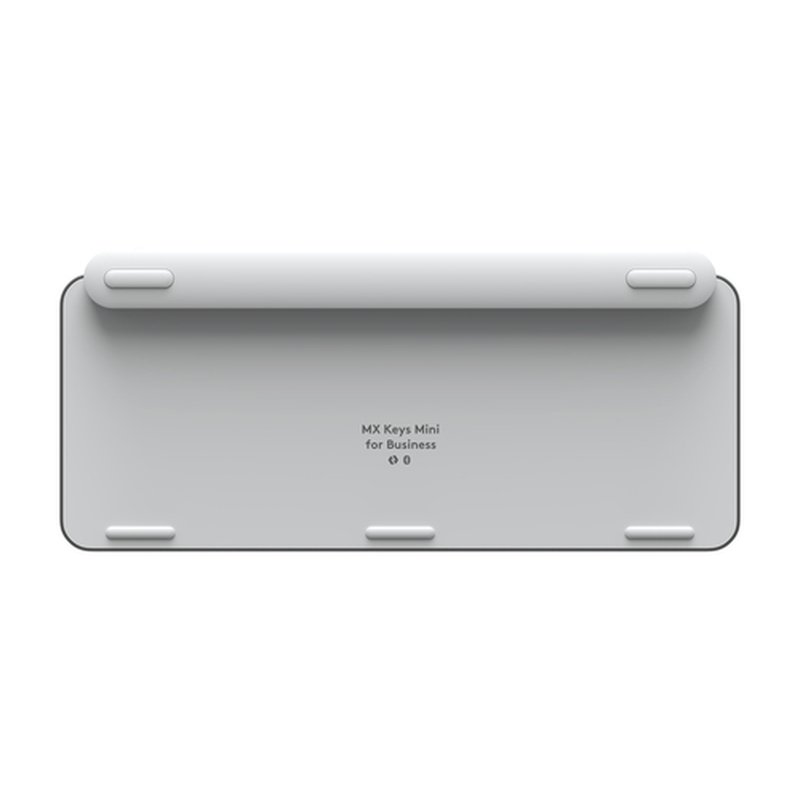 Logitech MX Keys Mini for Business teclado RF Wireless + Bluetooth QWERTY Inglés internacional Aluminio, Blanco Logitech MX Keys Mini for Business teclado RF Wireless + Bluetooth QWERTY Inglés internacional Aluminio, Blanco - Imagen 3