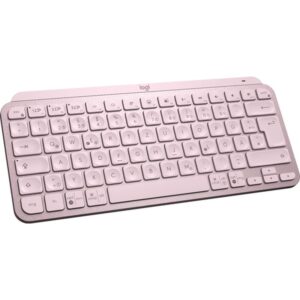 Logitech MX Keys Mini teclado RF Wireless + Bluetooth QWERTZ Alemán Rosa