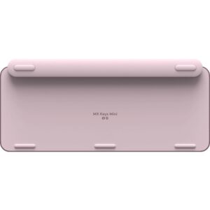 Logitech MX Keys Mini teclado RF Wireless + Bluetooth QWERTZ Alemán Rosa