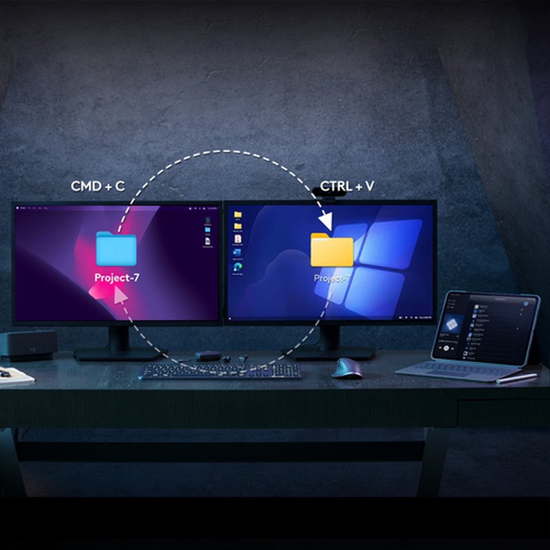 Logitech MX Keys S Combo teclado Ratón incluido RF Wireless + Bluetooth AZERTY Belga Grafito - Imagen 14