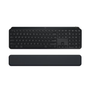 Logitech MX Keys S Combo teclado Ratón incluido RF Wireless + Bluetooth AZERTY Belga Grafito